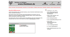 Desktop Screenshot of hembsen.de